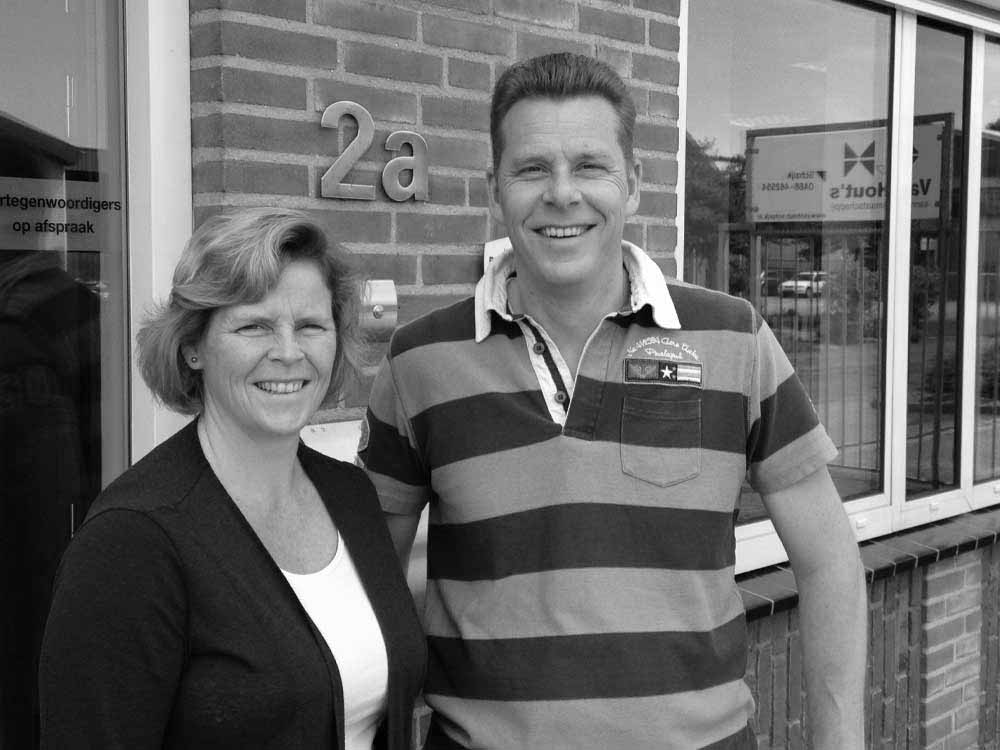 Bernice van Hout en Dirk-Jan van Hout Van Hout Aannemingsmaatschappij BV