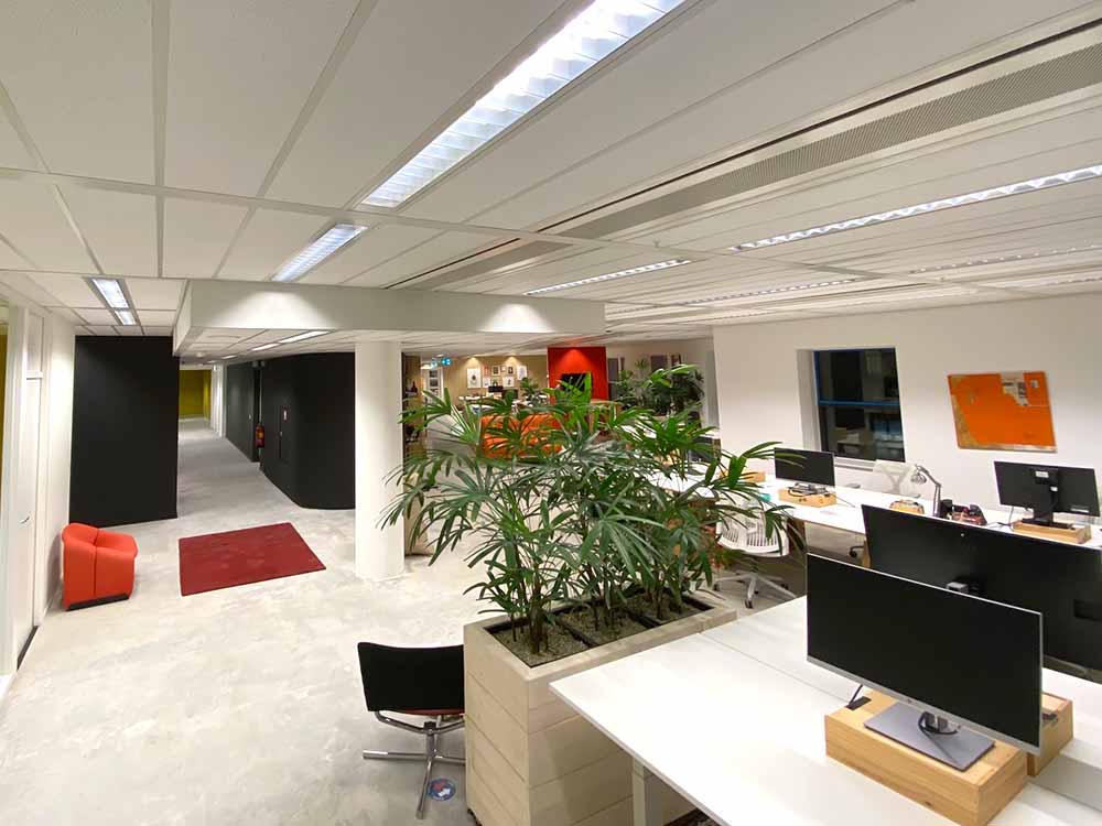 Verbouwing kantoorpand Den Haag