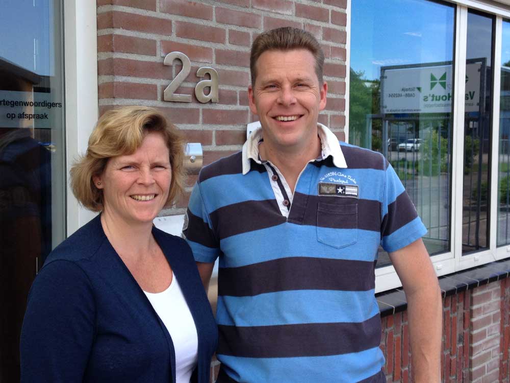 Bernice van Eert - van Hout en Dirk-Jan van Hout